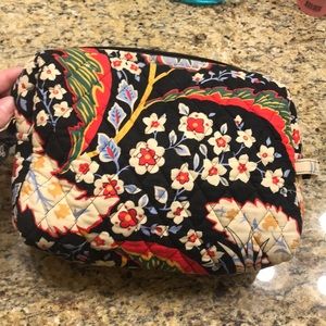 Vera Bradley medium cosmetic bag.